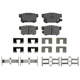 Purchase Top-Quality IDEAL BRAKE - TCD537 - Rear Disc Brake Pad Set pa1