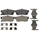 Purchase Top-Quality IDEAL BRAKE - TCD595 - Rear Disc Brake Pad Set pa1