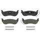 Purchase Top-Quality IDEAL BRAKE - TCD932 - Rear Disc Brake Pad Set pa1