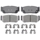 Purchase Top-Quality IDEAL BRAKE - TCD954 - Rear Disc Brake Pad Set pa1