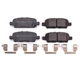Purchase Top-Quality POWER STOP - 17-1393 - Rear Ceramic Pads pa16