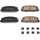 Purchase Top-Quality Rear Ceramic Pads by POWER STOP - 17-332 pa22