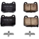 Purchase Top-Quality Rear Ceramic Pads by POWER STOP - 17-961 pa17