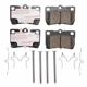 Purchase Top-Quality Rear Ceramic Pads by POWER STOP - NXT1113 pa2