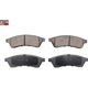 Purchase Top-Quality Rear Ceramic Pads by PROMAX - 10-1030 pa1