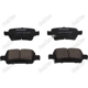 Purchase Top-Quality Rear Ceramic Pads by PROMAX - 10-1857 pa1