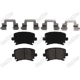 Purchase Top-Quality Rear Ceramic Pads by PROMAX - 57-1108A pa2
