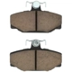 Purchase Top-Quality QUALITY-BUILT - 1000-0391C - Rear Disc Brake Pad Set pa4