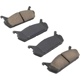 Purchase Top-Quality QUALITY-BUILT - 1000-0458C - Rear Disc Brake Pad Set pa2