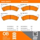 Purchase Top-Quality QUALITY-BUILT - 1000-0667C - Rear Disc Brake Pad Set pa5