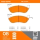 Purchase Top-Quality QUALITY-BUILT - 1000-0674C - Rear Disc Brake Pad Set pa5