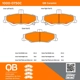 Purchase Top-Quality QUALITY-BUILT - 1000-0750C - Rear Disc Brake Pad Set pa5