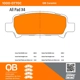 Purchase Top-Quality QUALITY-BUILT - 1000-0770C - Rear Disc Brake Pad Set pa5