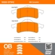 Purchase Top-Quality QUALITY-BUILT - 1000-0791C - Rear Disc Brake Pad Set pa5