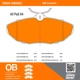 Purchase Top-Quality QUALITY-BUILT - 1000-0806C - Rear Disc Brake Pad Set pa5