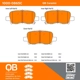 Purchase Top-Quality QUALITY-BUILT - 1000-0865C - Rear Disk Brake Pad Set pa5