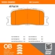Purchase Top-Quality QUALITY-BUILT - 1000-0885C - Rear Disk Brake Pad Set pa5