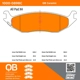 Purchase Top-Quality QUALITY-BUILT - 1000-0898C - Rear Disk Brake Pad Set pa5