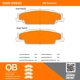 Purchase Top-Quality QUALITY-BUILT - 1000-0922C - Rear Disk Brake Pad Set pa4