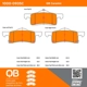 Purchase Top-Quality QUALITY-BUILT - 1000-0935C - Rear Disk Brake Pad Set pa3