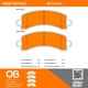 Purchase Top-Quality QUALITY-BUILT - 1000-0974AC - Rear Disc Brake Pad Set pa5