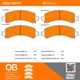 Purchase Top-Quality QUALITY-BUILT - 1000-0974C - Rear Disk Brake Pad Set pa5