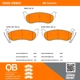 Purchase Top-Quality QUALITY-BUILT - 1000-0981C - Rear Disc Brake Pad Set pa5