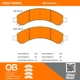 Purchase Top-Quality QUALITY-BUILT - 1000-0989C - Disc Brake Pad Set pa5