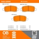 Purchase Top-Quality QUALITY-BUILT - 1000-0999C - Rear Disc Brake Pad Set pa5