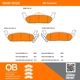 Purchase Top-Quality QUALITY-BUILT - 1000-1012C - Rear Disc Brake Pad Set pa5