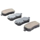 Purchase Top-Quality QUALITY-BUILT - 1000-1021C - Rear Disc Brake Pad Set pa1