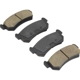 Purchase Top-Quality QUALITY-BUILT - 1000-1036C - Rear Disk Brake Pad Set pa2