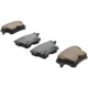 Purchase Top-Quality QUALITY-BUILT - 1000-1057C - Rear Disc Brake Pad Set pa1