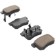 Purchase Top-Quality QUALITY-BUILT - 1000-1086C - Rear Disc Brake Pad Set pa3