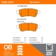 Purchase Top-Quality QUALITY-BUILT - 1000-1101C - Rear Disc Brake Pad Set pa5