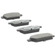 Purchase Top-Quality QUALITY-BUILT - 1000-1161C - Rear Disc Brake Pad Set pa2