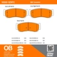 Purchase Top-Quality QUALITY-BUILT - 1000-1297C - Rear Disc Brake Pad Set pa4