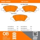 Purchase Top-Quality QUALITY-BUILT - 1000-1402C - Rear Disc Brake Pad Set pa5