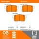 Purchase Top-Quality QUALITY-BUILT - 1000-1451C - Rear Disc Brake Pad Set pa5
