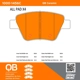 Purchase Top-Quality QUALITY-BUILT - 1000-1456C - Rear Disc Brake Pad Set pa5