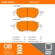 Purchase Top-Quality QUALITY-BUILT - 1000-1846C - Rear Disc Brake Pad Set pa5