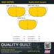 Purchase Top-Quality QUALITY-BUILT - 1001-0272C - Rear Disc Brake Pad Set pa6