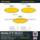 Purchase Top-Quality Rear Ceramic Pads by QUALITY-BUILT - 1001-0413C pa1