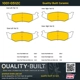 Purchase Top-Quality QUALITY-BUILT - 1001-0512C - Rear Disc Brake Pad Set pa4