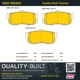 Purchase Top-Quality QUALITY-BUILT - 1001-0540C - Rear Disc Brake Pad Set pa4
