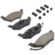 Purchase Top-Quality QUALITY-BUILT - 1001-0544C - Rear Disc Brake Pad Set pa3