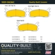 Purchase Top-Quality QUALITY-BUILT - 1001-0636C - Rear Disc Brake Pad Set pa5