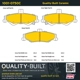 Purchase Top-Quality QUALITY-BUILT - 1001-0750C - Rear Disc Brake Pad Set pa5