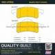 Purchase Top-Quality Rear Ceramic Pads by QUALITY-BUILT - 1001-0791C pa2
