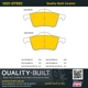 Purchase Top-Quality QUALITY-BUILT - 1001-0795C - Rear Disc Brake Pad Set pa2